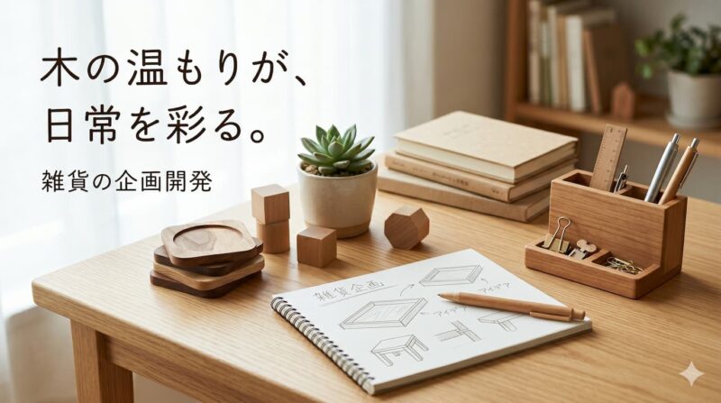 雑貨の企画開発